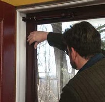 Screen Storm Door Installation