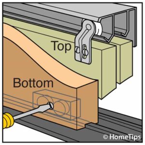 How To Repair A Sliding Door With Pictures