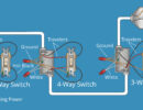 diagram of how a 4-way switch is wired