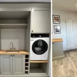 Laundry room cabinets