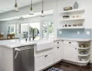 White kitchen cabinets