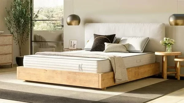 The Nolah Natural twin mattress is a hypoallergenic choice made with organic materials.