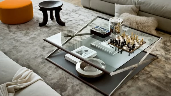 Modern Italian Coffee Table with Storage